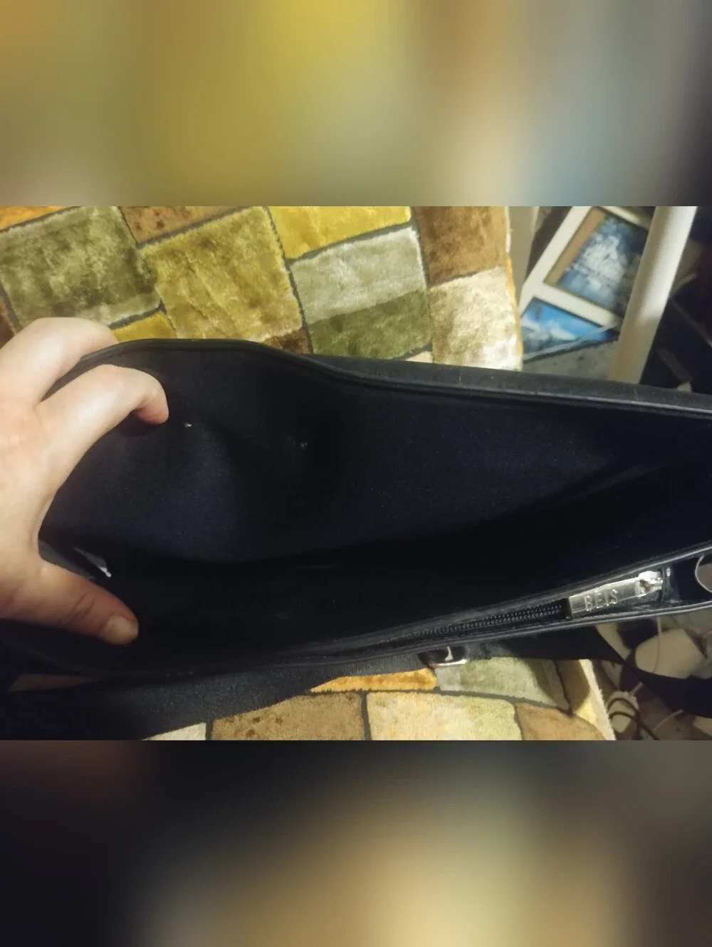 Beis Laptop Leather Bag